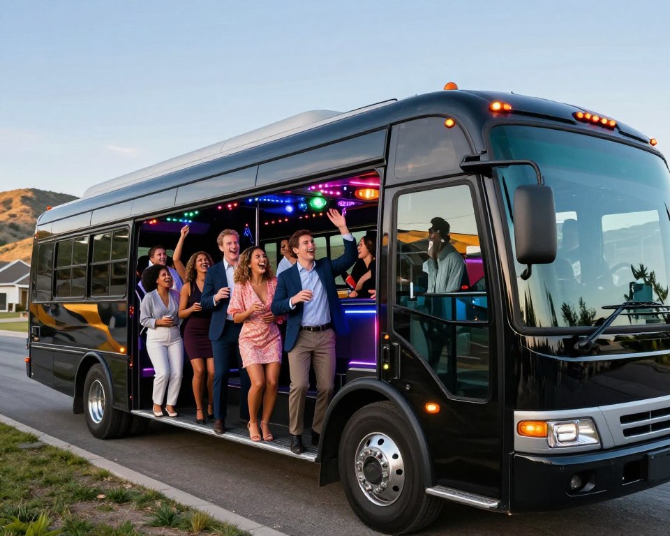 Charter Bus Highlands Ranch Colorado